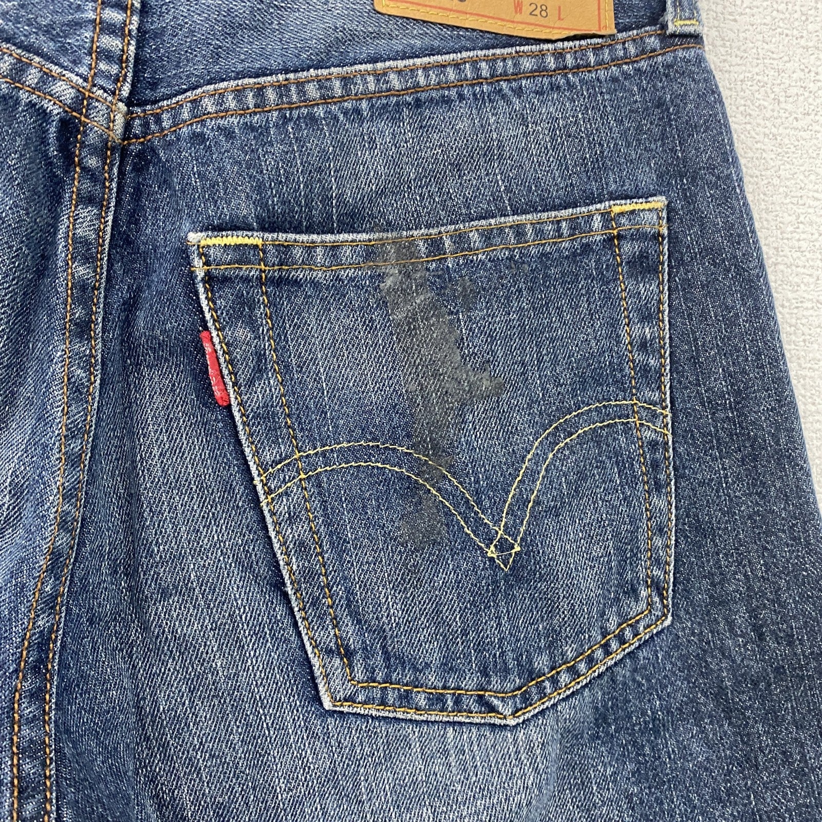 Levi’s　リーバイス　523　ハーフデニムパンツ/ショートパンツ　インディゴ　W28サイズ