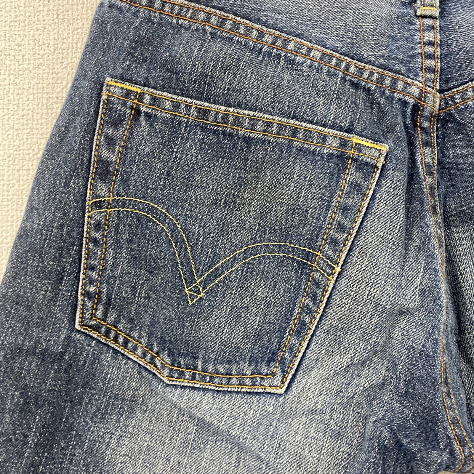 Levi’s　リーバイス　523　ハーフデニムパンツ/ショートパンツ　インディゴ　W28サイズ