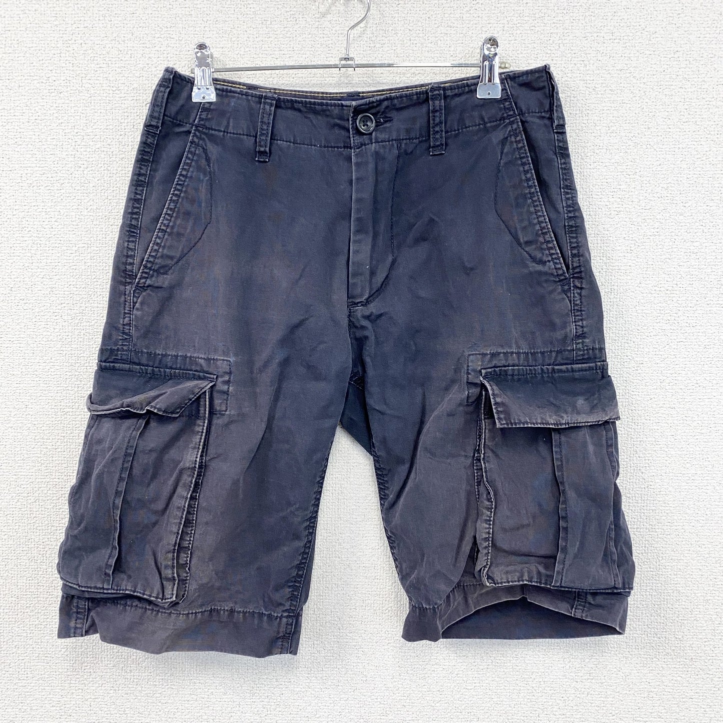 　GAP KHAKIS　ギャップ カーキス　カーゴショートパンツ　ハーフパンツ/ショートパンツ　紺　ネイビー　29サイズ