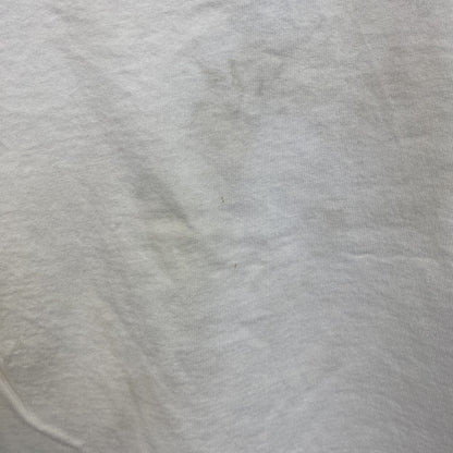 古着 used　90s　ヴィンテージ　半袖プリントTシャツ　地球　アース　100％コットン　白　ホワイト　XLサイズ