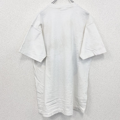 古着 used　90s　ヴィンテージ　半袖プリントTシャツ　地球　アース　100％コットン　白　ホワイト　XLサイズ