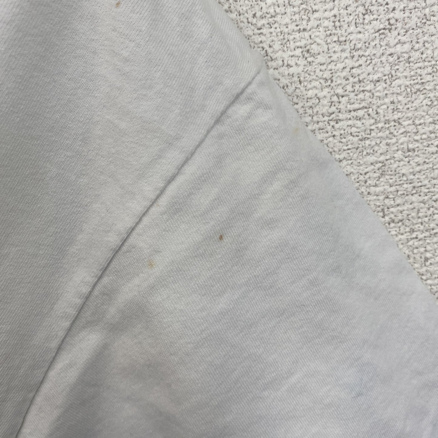 古着 used　90s　ヴィンテージ　半袖プリントTシャツ　テニス　100％コットン　白　ホワイト　Lサイズ