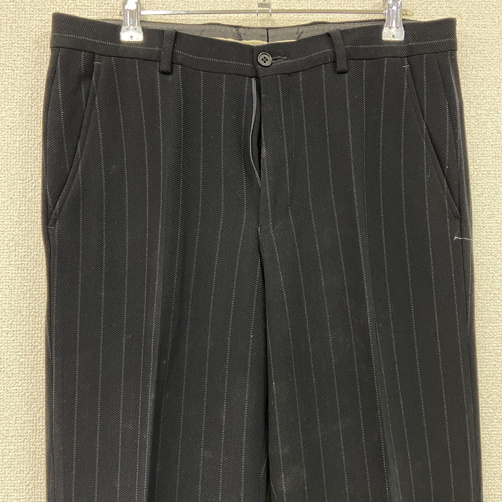 00s　EMPORIO ARMANI　エンポリオ・アルマーニ　スーツ　セットアップ　ヴィンテージ　黒　ブラック