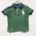 Polo By Ralph Lauren　ラルフローレン　半袖ポロシャツ　刺繡ロゴ　緑　グリーン　2サイズ