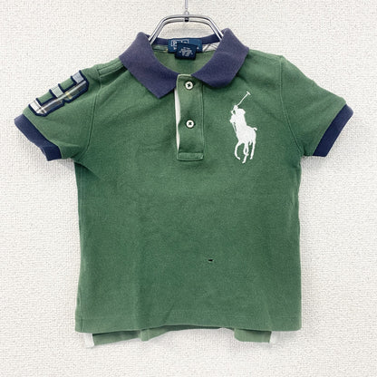Polo By Ralph Lauren　ラルフローレン　半袖ポロシャツ　刺繡ロゴ　緑　グリーン　2サイズ