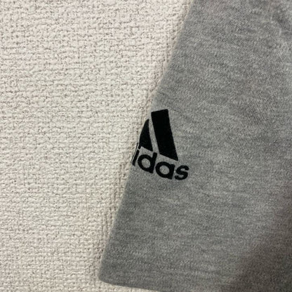 古着 used　Adidas　アディダス　半袖プリントTシャツ　オールブラックス　ラグビー　ニュージーランド　グレー　Mサイズ　