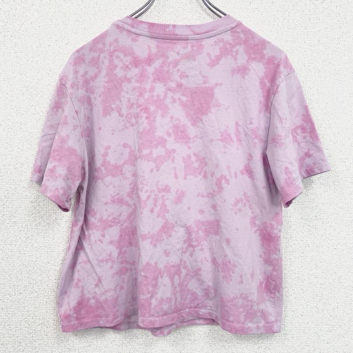 古着 used　セーラームーン　半袖アニメプリントTシャツ　レトロデザイン　クルーネック　月野うさぎ　ピンク　Sサイズ