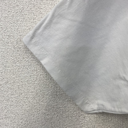 古着 used　90s　ヴィンテージ　半袖プリントTシャツ　テニス　100％コットン　白　ホワイト　Lサイズ