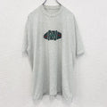 90s～　NIKE　ナイキ　半袖プリントTシャツ　ヴィンテージ　灰色　ライトグレー　
