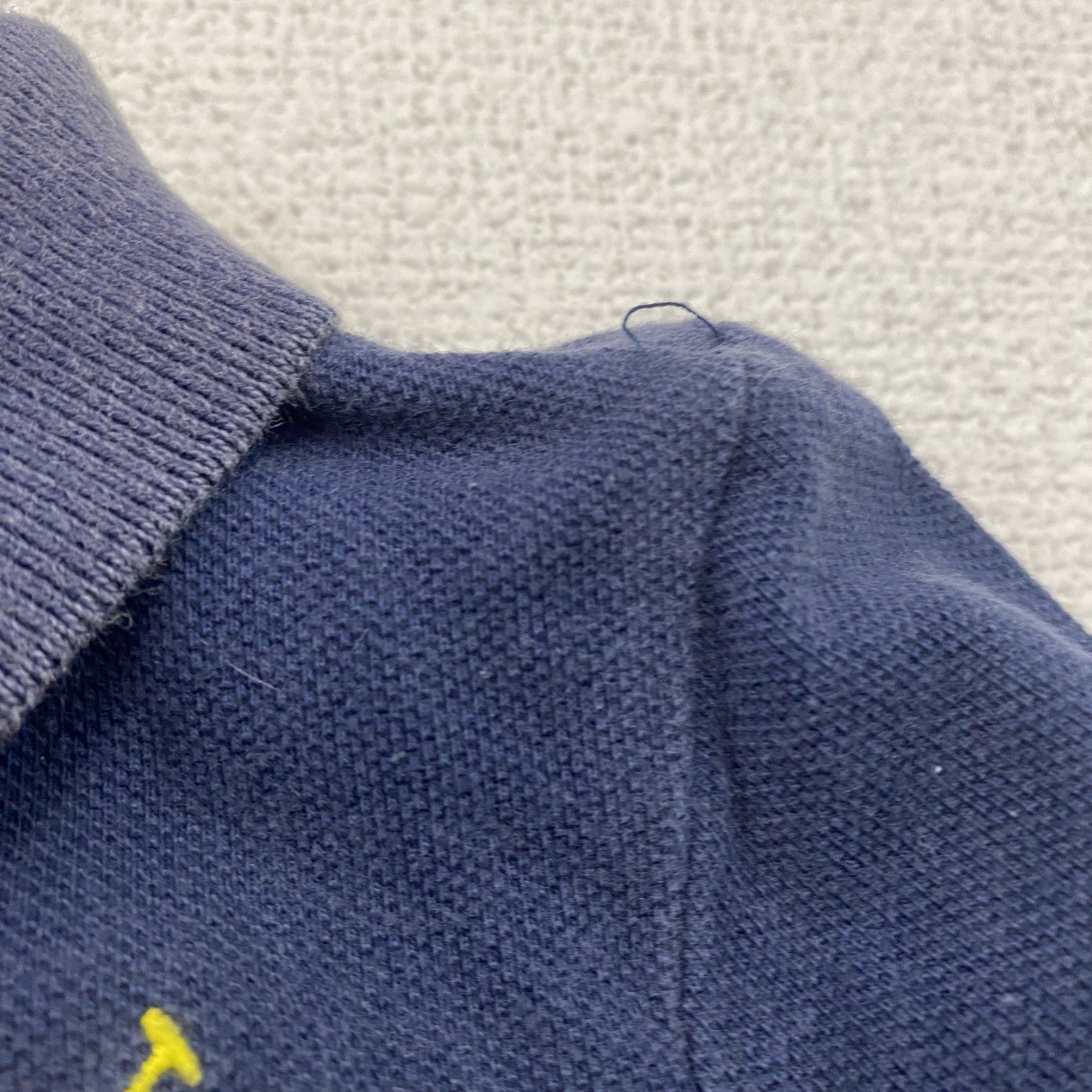 Polo By Ralph Lauren　ラルフローレン　半袖ポロシャツ　刺繡ロゴ　紺　ネイビー　24Mサイズ
