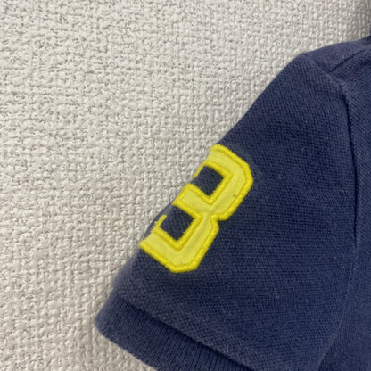 Polo By Ralph Lauren　ラルフローレン　半袖ポロシャツ　刺繡ロゴ　紺　ネイビー　24Mサイズ