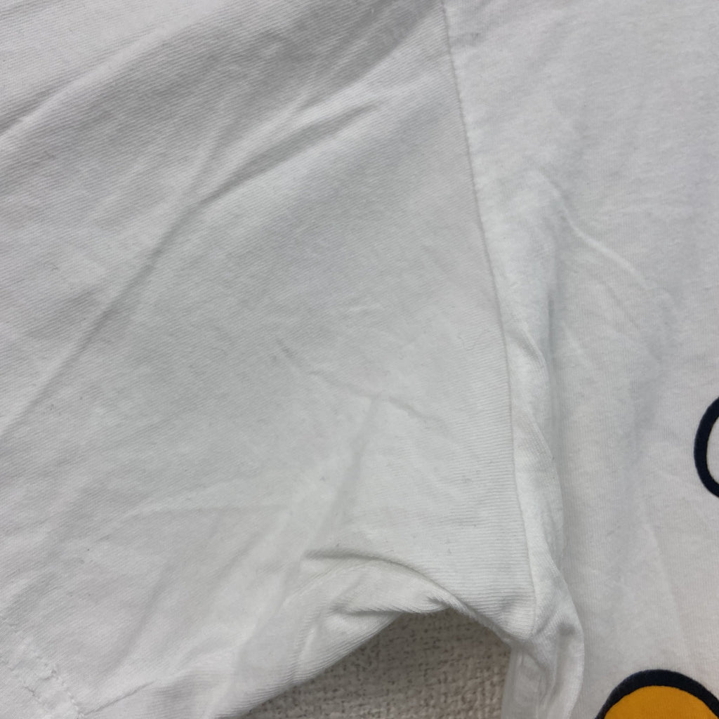 Disney　MICKEY MOUSE　ミッキーマウス　半袖プリントTシャツ　白　ホワイト　Mサイズ