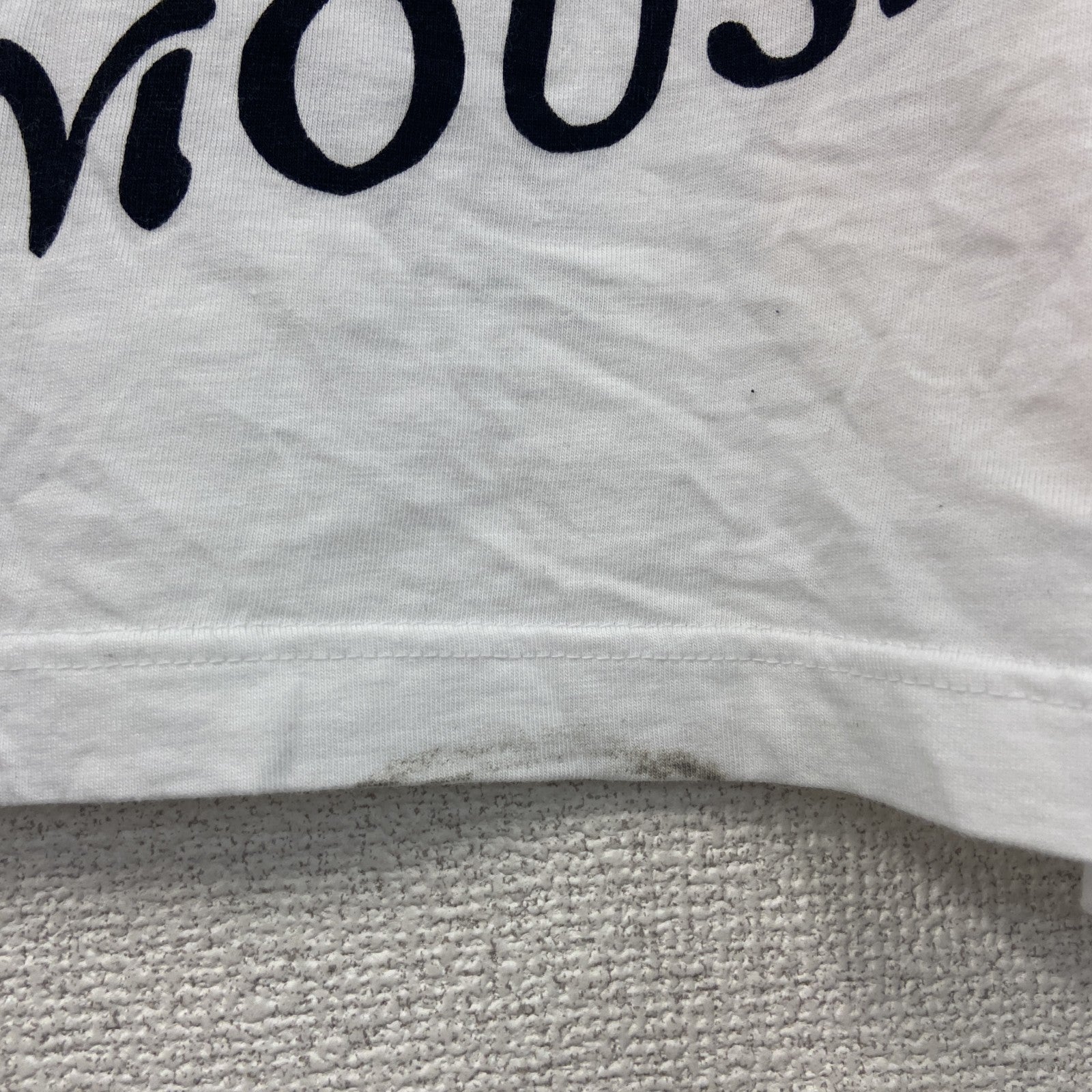 Disney　MICKEY MOUSE　ミッキーマウス　半袖プリントTシャツ　白　ホワイト　Mサイズ