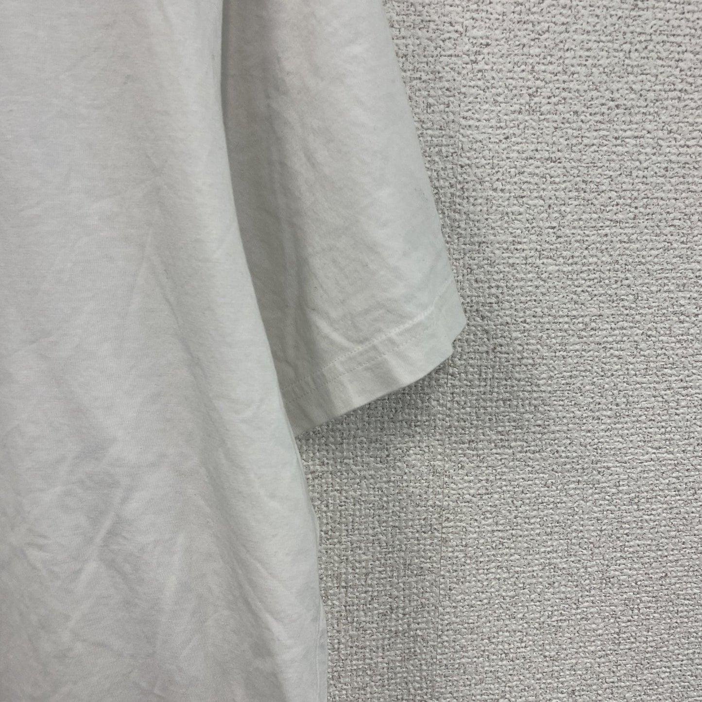 adidas　アディダス　半袖プリントTシャツ　スローガンT　白　ホワイト　Lサイズ