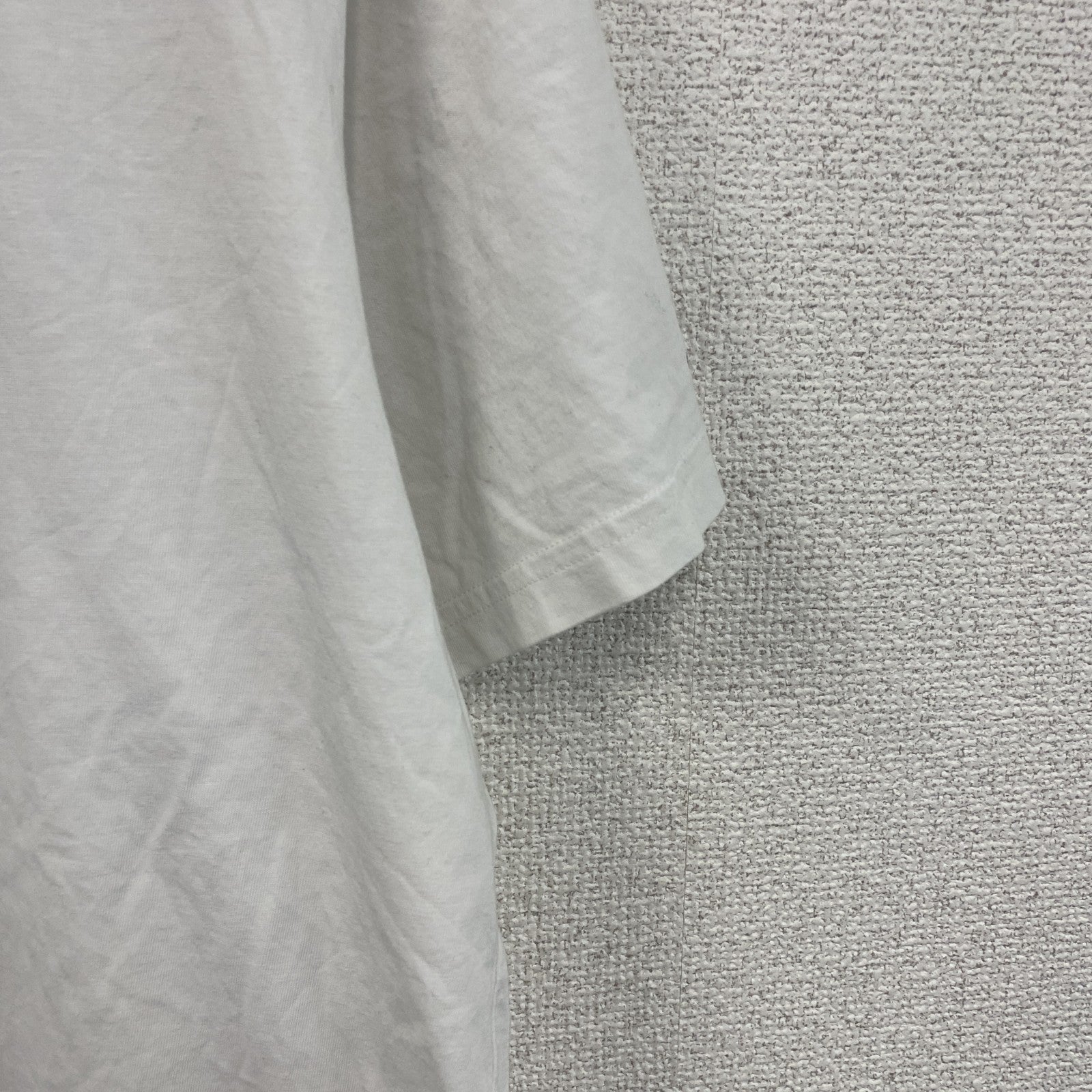 adidas　アディダス　半袖プリントTシャツ　スローガンT　白　ホワイト　Lサイズ