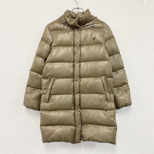 Gymphlex　ジムフレックス　ダウンジャケット　ダウンコート　ダウン80％　ベージュ　