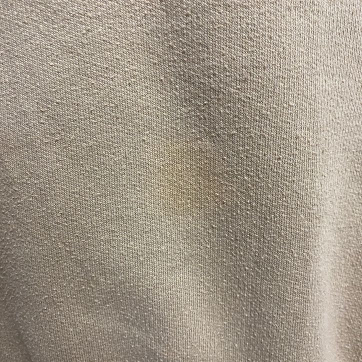 古着 used　M&CSPORT　長袖刺繍スウェット　トレーナー　ゴルフ　スポーツ　茶色　レトロ　ビッグシルエット　XLサイズ