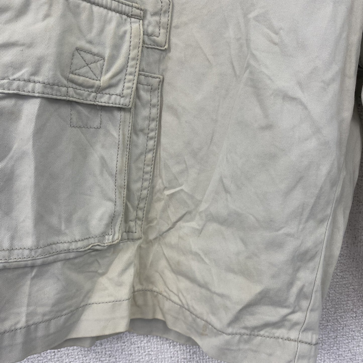 Carvin Klein Jeans　カルバンクラインジーンズ　ハーフカーゴパンツ/ショートパンツ　白　ホワイト　32サイズ