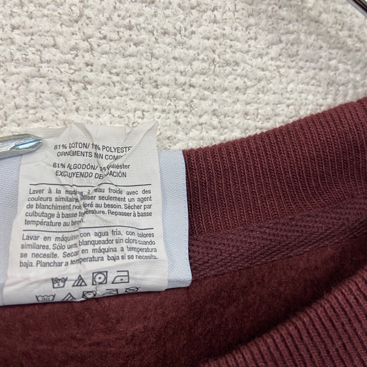Champion　チャンピオン　リバースウィーブ　スウェット/トレーナー　ワインレッド　XLサイズ