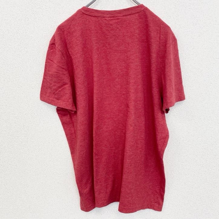 古着 used　半袖プリントTシャツ　コカコーラ　企業　赤　レッド　クルーネック　レトロデザイン　Lサイズ