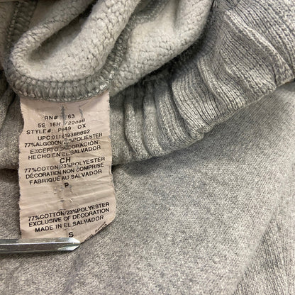 Champion　チャンピオン　リバースウィーブ　スウェットパンツ　3連プリント　灰色　グレー　Sサイズ
