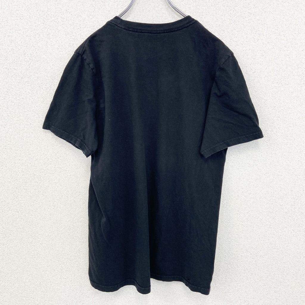 古着 used　アディダス　半袖プリントTシャツ　ノースカロライナFC　黒　ブラック　クルーネック　XLサイズ