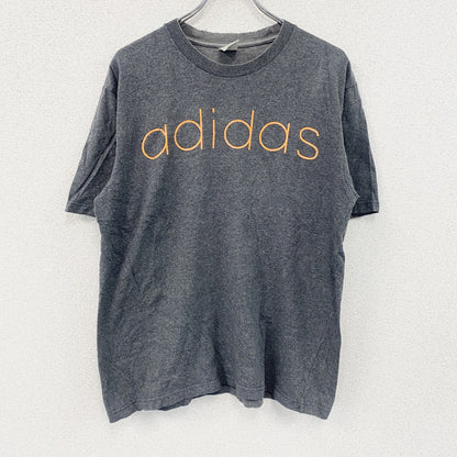 adidas　アディダス　半袖プリントTシャツ　灰色　グレー　Mサイズ