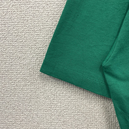 古着 used　90s　Hanes ヘインズ　半袖プリントTシャツ　シングルステッチ　緑　ヴィンテージ　レトロ　XLサイズ