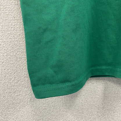 古着 used　90s　Hanes ヘインズ　半袖プリントTシャツ　シングルステッチ　緑　ヴィンテージ　レトロ　XLサイズ