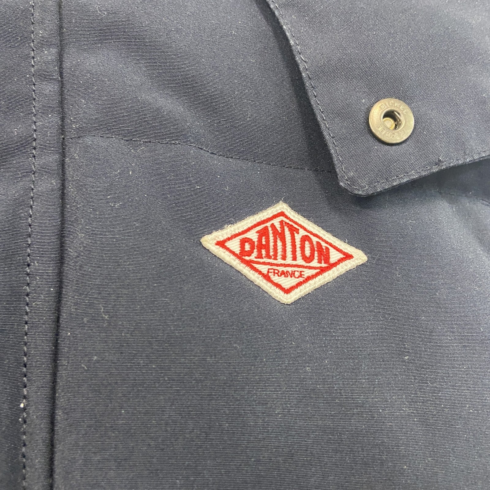DANTON　ダントン　ダウンジャケット　ダウン80％　紺　ネイビー　36サイズ