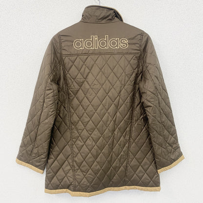 adidas　アディダス　キルティングジャケット/ナイロンジャケット　茶色　ブラウン　Mサイズ