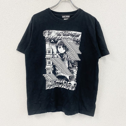 NC帝國　serial experiments　半袖プリントTシャツ　黒　ブラック　Lサイズ