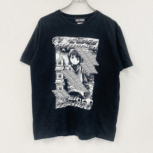 NC帝國　serial experiments　半袖プリントTシャツ　黒　ブラック　Lサイズ