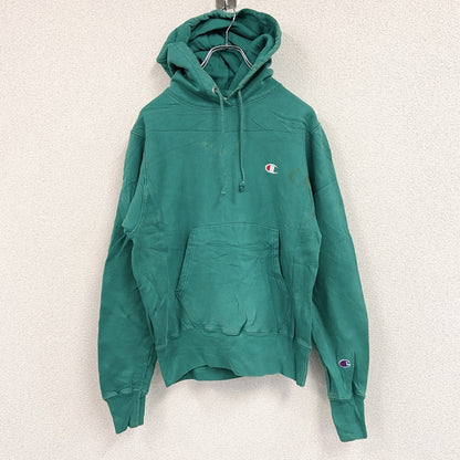 Champion　チャンピオン　リバースウィーブ　スウェットパーカー/フーディー　緑　グリーン　XSサイズ