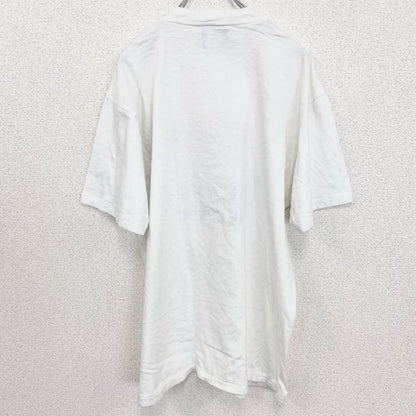 90s　CHAPS　ラルフローレン　半袖プリントTシャツ　ヴィンテージ　シングルステッチ　白　XLサイズ