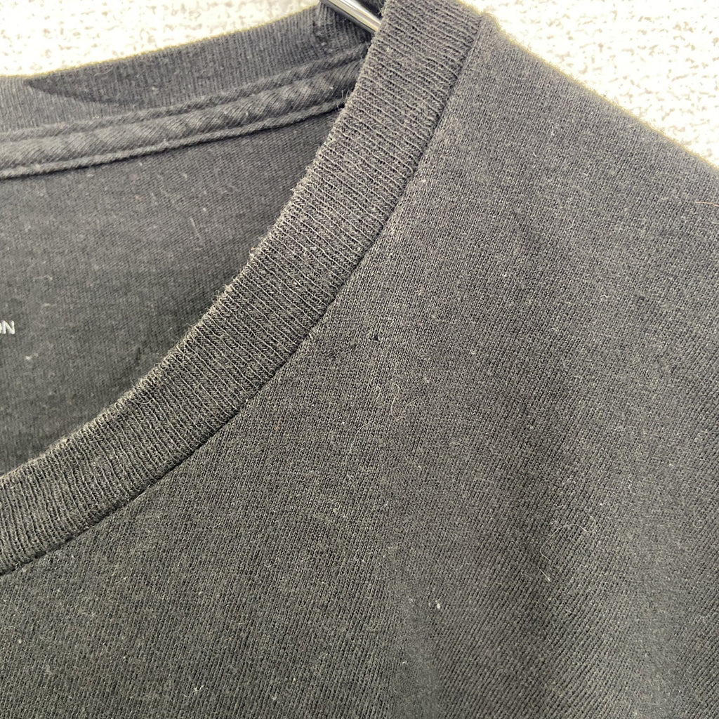 古着 used　半袖アニメプリントTシャツ　ドラゴンボール　孫悟空　黒　ブラック　100%コットン　クルーネック　２XLサイズ