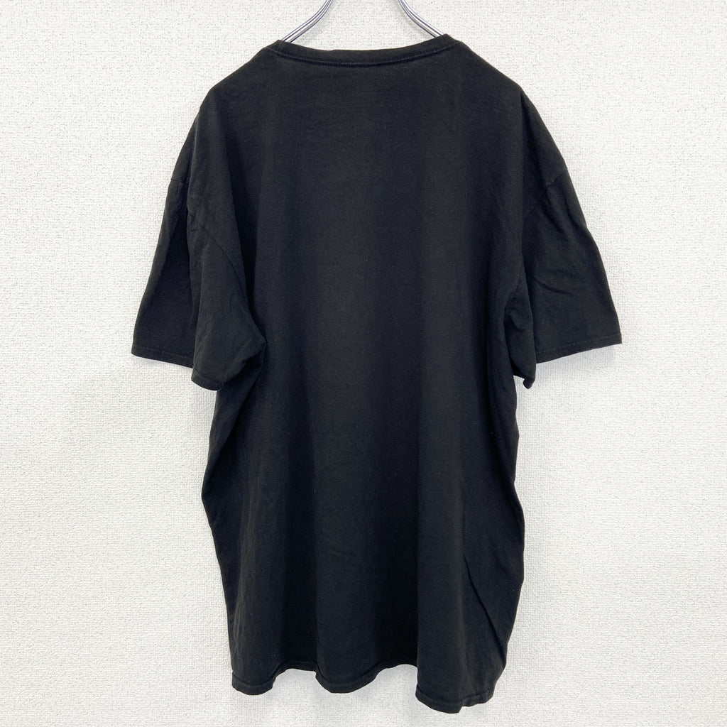 古着 used　半袖アニメプリントTシャツ　ドラゴンボール　孫悟空　黒　ブラック　100%コットン　クルーネック　２XLサイズ