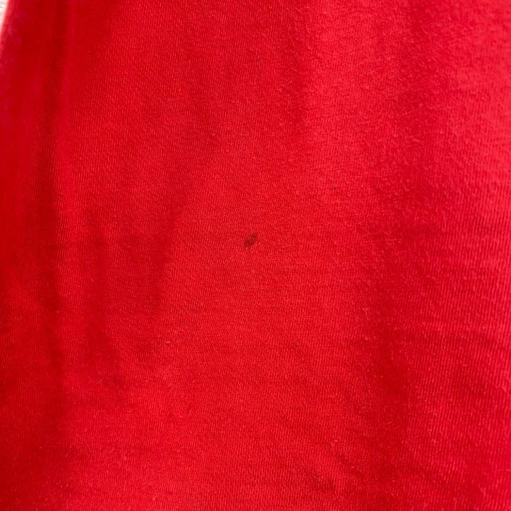 古着 used　半袖プリントTシャツ　いちご　ストロベリー　フルーツ　赤　レッド　クルーネック　レトロデザイン