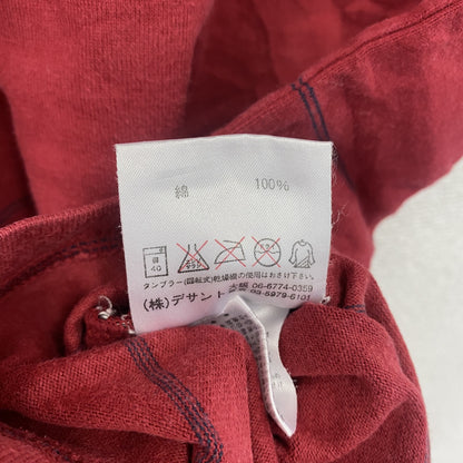 UMBRO　アンブロ　半袖プリントTシャツ　赤　レッド　Lサイズ