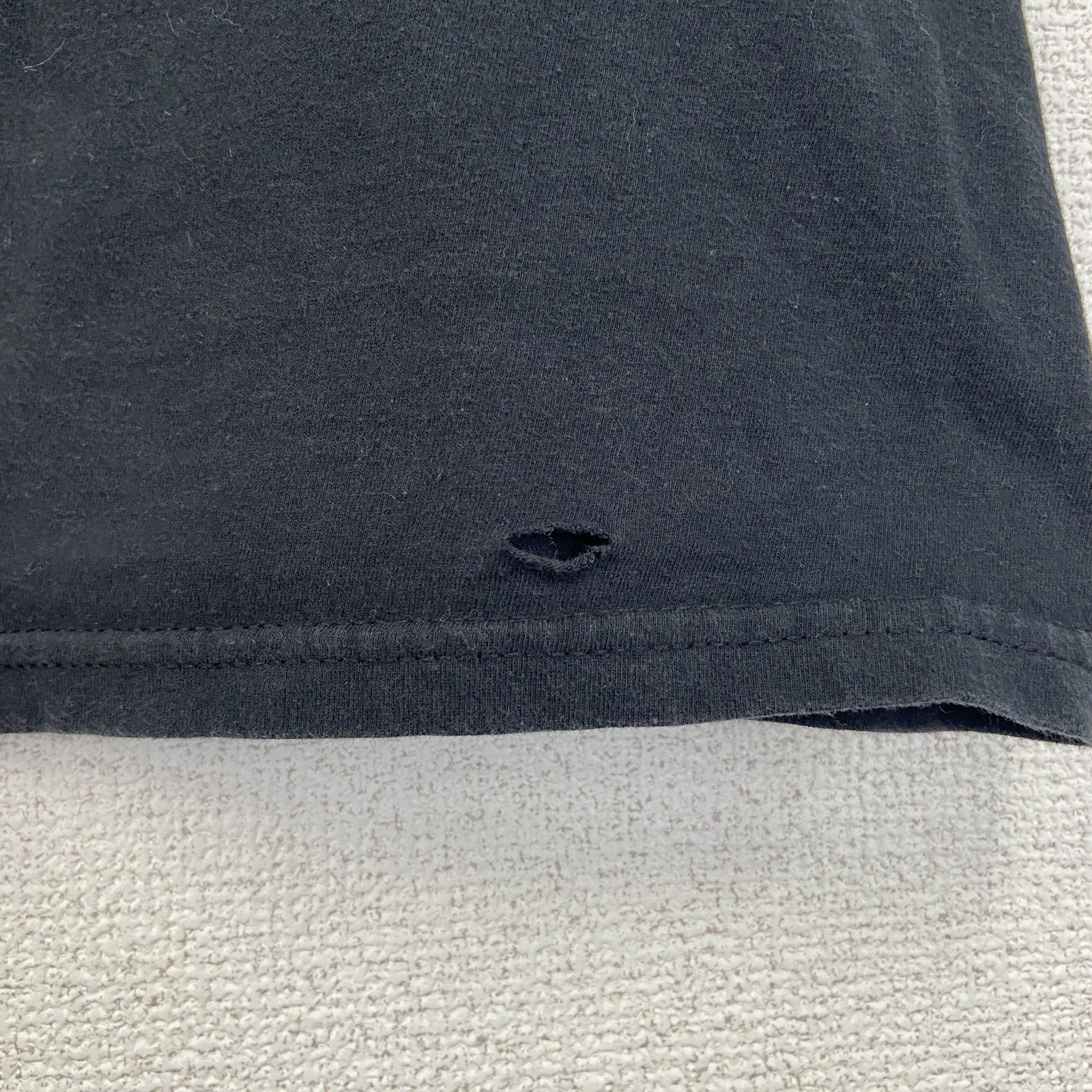 古着 used　アディダス　半袖プリントTシャツ　ノースカロライナFC　黒　ブラック　クルーネック　XLサイズ