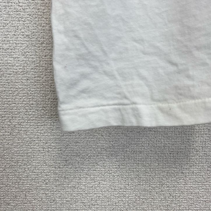 90s　CHAPS　ラルフローレン　半袖プリントTシャツ　ヴィンテージ　シングルステッチ　白　XLサイズ