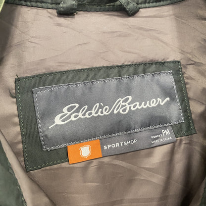 Eddie Bauer　エディーバウアー　キルティングジャケット　カーキグリーン　Mサイズ　