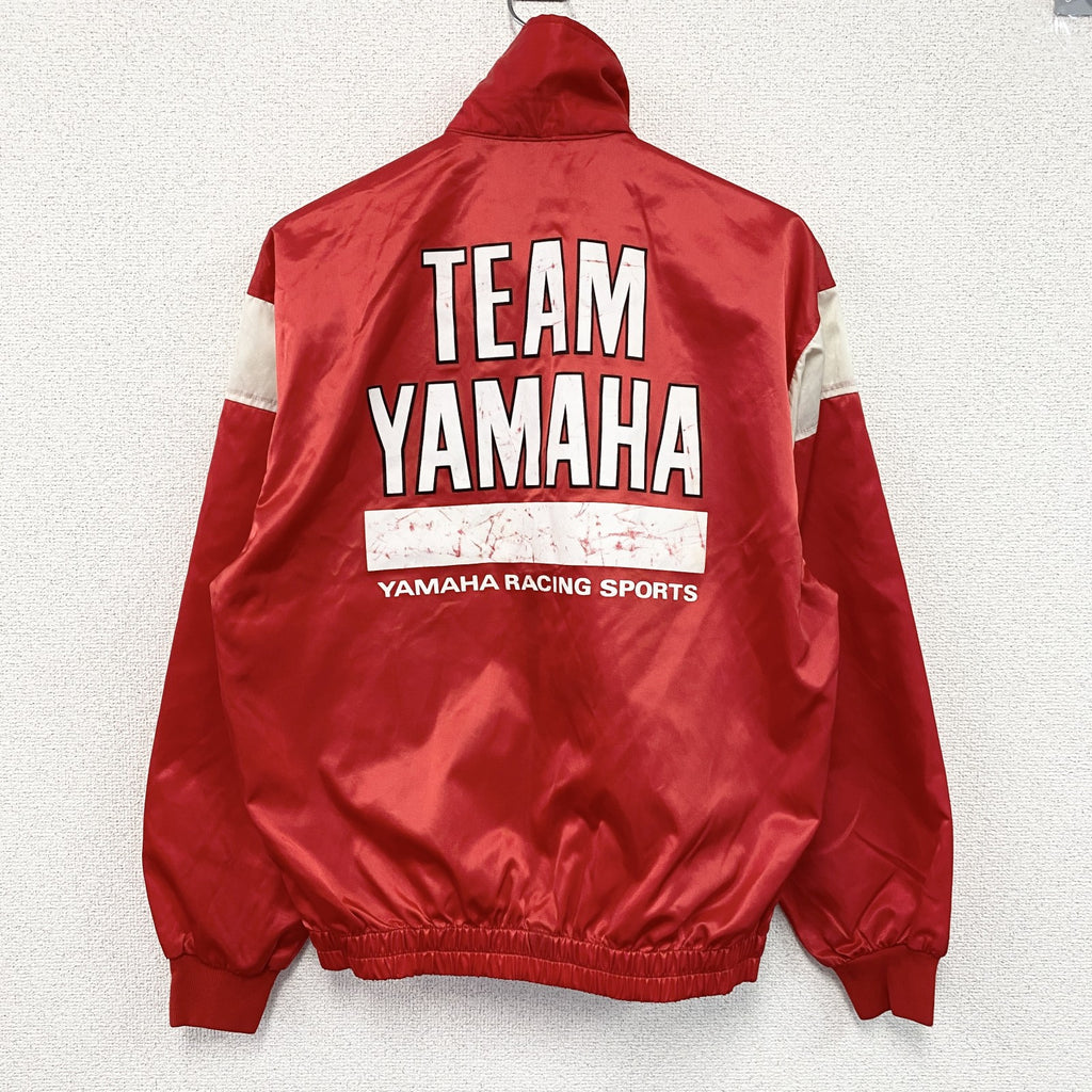 YAMAHA　ヤマハ発動機　ナイロンレーシングジャケット　赤　レッド　Lサイズ