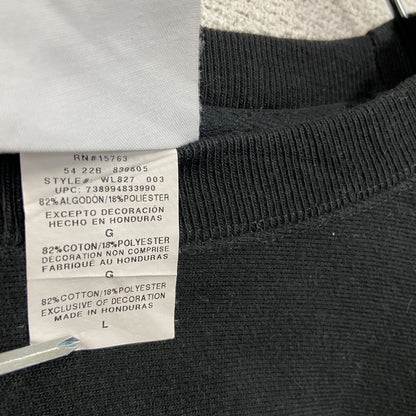 Champion　チャンピオン　リバースウィーブ　スウェット/トレーナー　黒　ブラック　Ｌサイズ