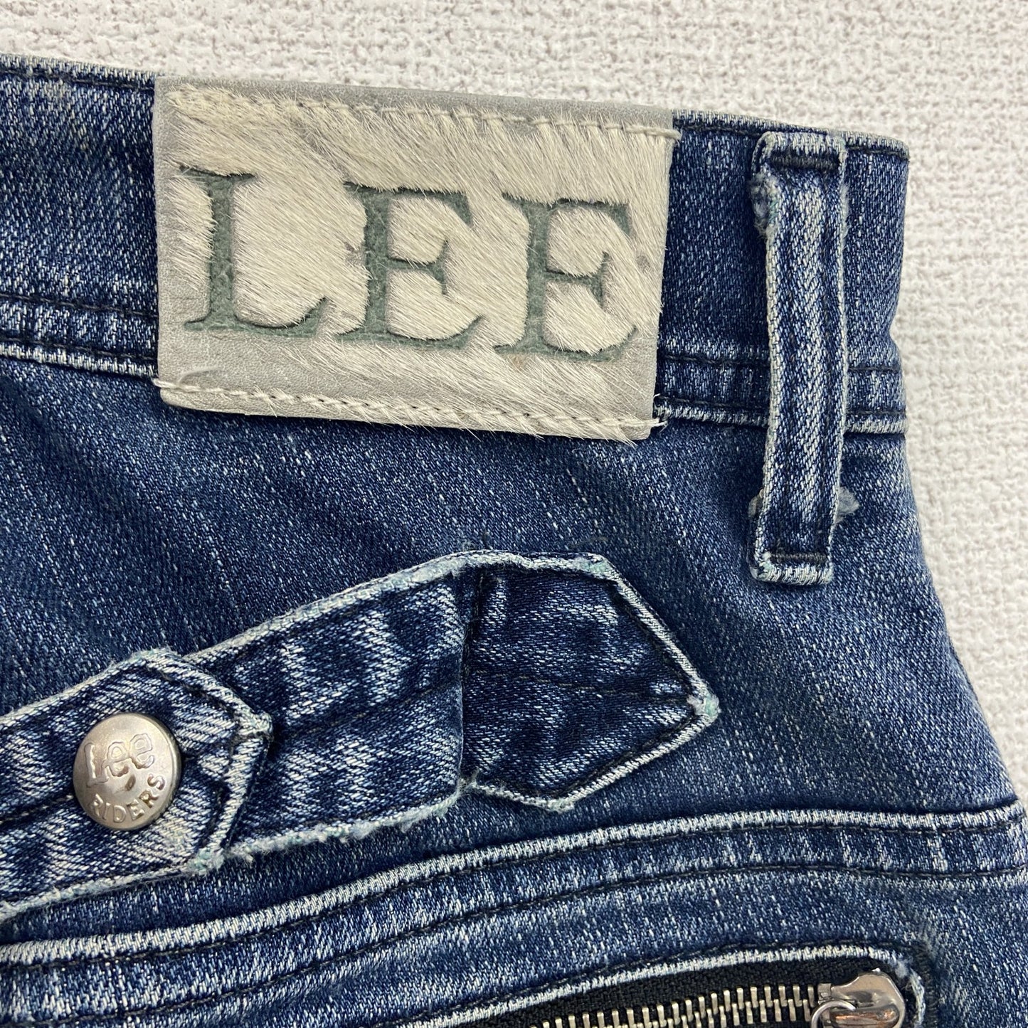 Lee　リー　デニムパンツ/ジーンズ　ジップフライ　インディゴ　W26サイズ