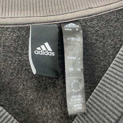 adidas　アディダス　スウェット/トレーナー　黒　ブラック　XLサイズ