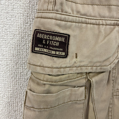 Abercrombie＆Fitch　アバクロンビー＆フィッチ　ハーフカーゴパンツ/ショートパンツ　ベージュ　W30サイズ