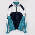 ～90s　NIKE　ナイキ　トラックジャケット/ジャージ　ヴィンテージ　銀タグ　マルチカラー　白　ホワイト　Sサイズ