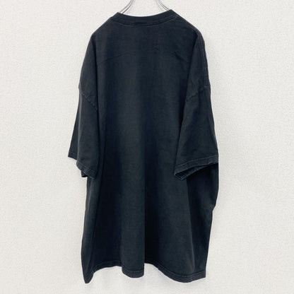 古着 used　ROCKMARE　半袖バンドプリントTシャツ　THE STONES　クルーネック　カジュアル　黒　XXXXLサイズ