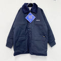 小田急電鉄　GORE-TEX　カストロコート　ドカジャン　防寒コート　中綿入り　デッドストック　紺　ネイビー　LLサイズ